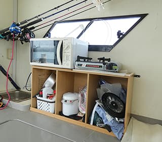 第三八幡丸のキャビン